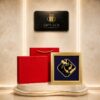Tranh dát vàng 24K Song Ngư Cát Hạnh quà tặng cao cấp nền xanh đen kích thước 23x23cm GL-TDV06 - Ảnh đại diện